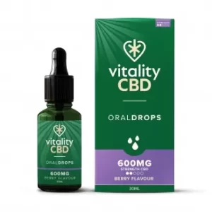 CBD-Tropfen zum Einnehmen, Beerengeschmack, 30 ml
